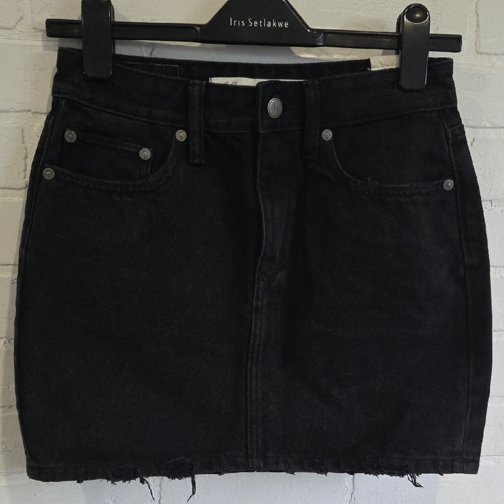 Lovers + Friends Black Mini Skirt